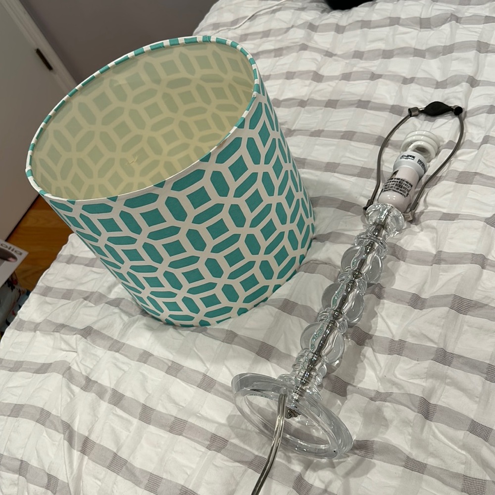 lamp with shade